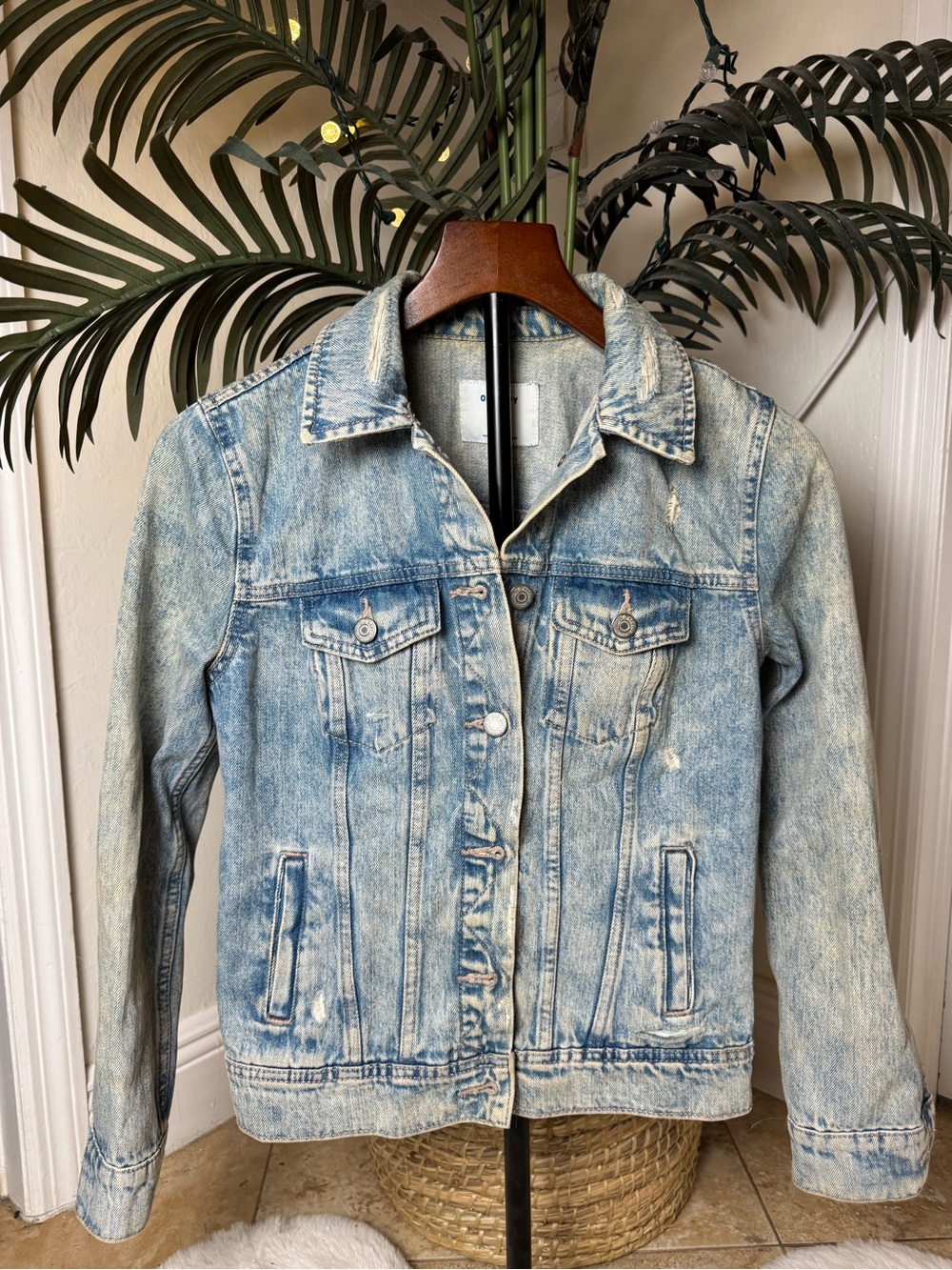 Old Navy Light Blue Denim Trucker Jacket